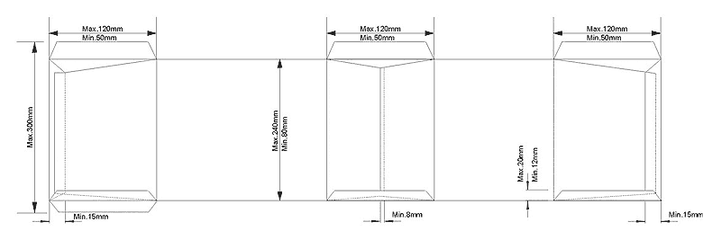 Envelope making machine